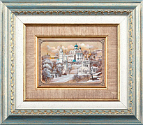 Гравюра на металле «Панорама города Суздаля»