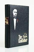 Подарочная книга Марио Пьюзо Крестный отец в цельнокожаных переплете