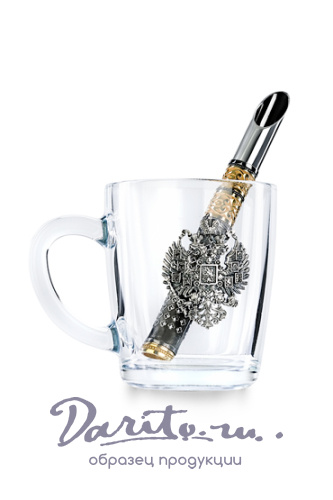 Трубка-ситечко для чая из серебра 925 пробы