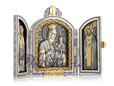 Складень «Иверская Богоматерь»
