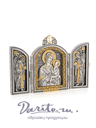 Складень «Тихвинская Богоматерь»