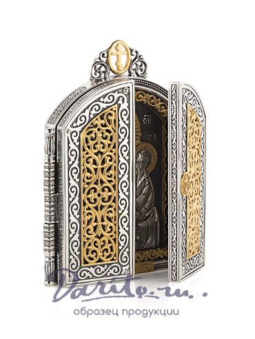 Складень «Тихвинская Богоматерь»