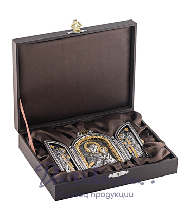 Складень «Тихвинская Богоматерь»