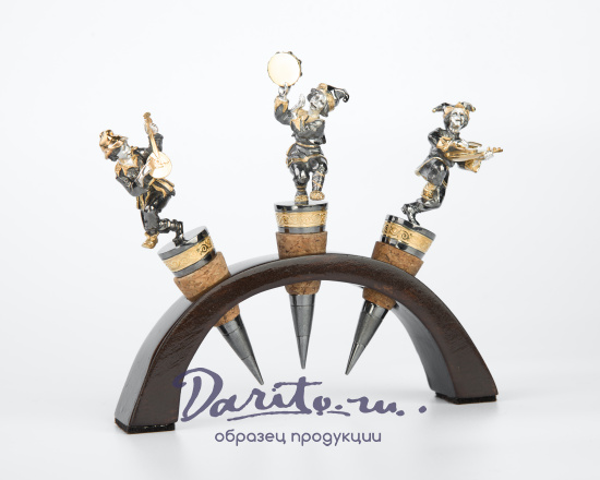 Подставка под 3 пробочника «Скоморохи»