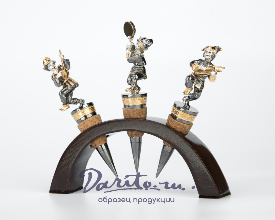 Подставка под 3 пробочника «Скоморохи»