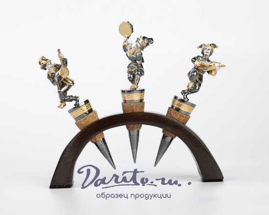 Подставка под 3 пробочника «Скоморохи»