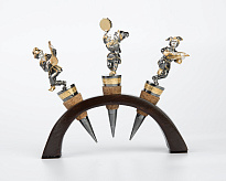 Подставка под 3 пробочника «Скоморохи»