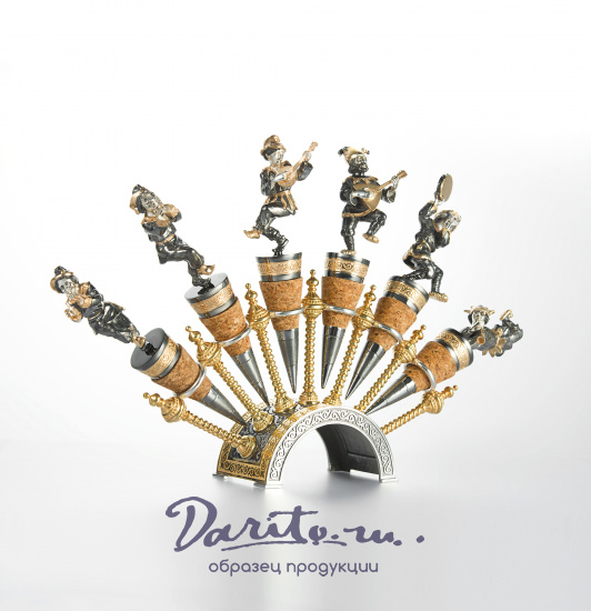 Подставка под 6 пробочников «Скоморохи»