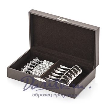 Набор серебряных ложек «Парад самоваров»