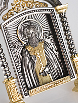Парадная икона «Сергий Радонежский»