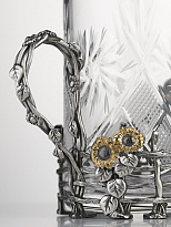 Подстаканник со стаканом «Подсолнухи»