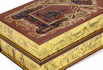 Подарочное издание Потто В. А. Кавказская война в кожаном переплете