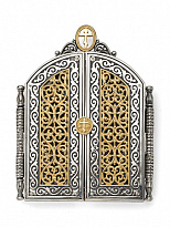 Складень «Семистрельная икона Божьей матери»