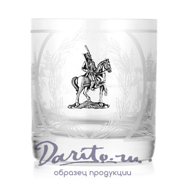 Подарочный набор из 2-х стаканов «Гусарская баллада»