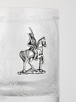 Подарочный набор из 2-х стаканов «Гусарская баллада»