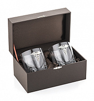 Подарочный набор из 2-х стаканов «Кадуцей»