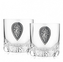 Подарочный набор из 2-х стаканов «Русь»