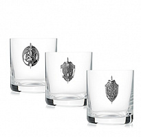 Подарочный набор из 3-х стаканов «Чекисты»