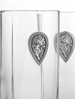 Подарочный набор из 2-х стаканов для воды «Русь»