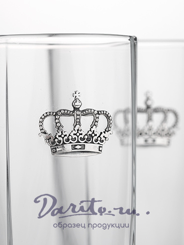 Подарочный набор из 2-х стаканов для воды «Царица»