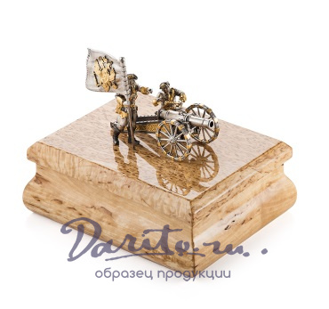 Ларец для игральных карт «Полтавская баталия»