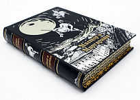 Подарочная книга Мастер и Маргарита Булгакова в кожаном переплете