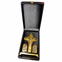 Распятие Христово с молитвой со вставкой из нефрита