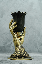 Карандашница из бронзы «Рука»