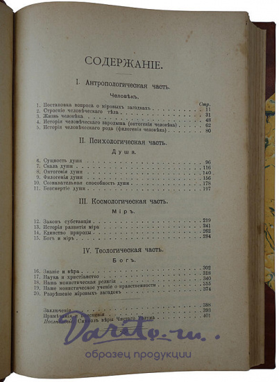 Антикварная книга .Геккель Э. Мировые загадки. Общедоступные этюды по монистической философии (1907г.)