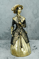 Колокольчик из бронзы «Амазонка»