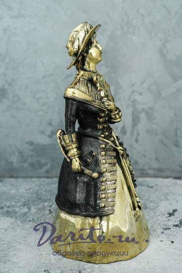 Колокольчик из бронзы «Амазонка»