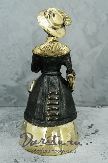 Колокольчик из бронзы «Амазонка»