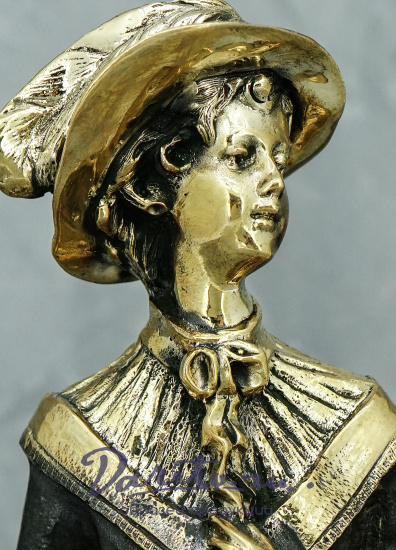 Колокольчик из бронзы «Амазонка»