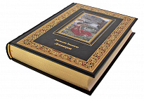 Подарочная книга. Декамерон в кожаном переплете с тиснением