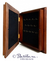 Деревянная ключница «Пистолет ТТ с наградами ВОВ»