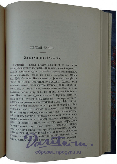 Лориа А. Социология. Ее задача, направления и новейшие успехи (Антикварная книга 1903г.)