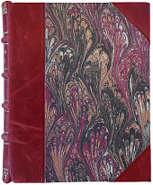 Антикварное издание Четки  в составном переплете с тиснением золотой фольгой