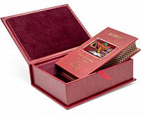 Они сражались за Родину М.А. Шолохов в кожаном переплете