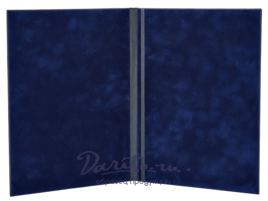 Папка адресная с золотым тиснением «Герб РФ»