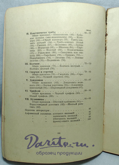 Кайгородов Д. Собиратель грибов (Антикварная книга 1915г.)