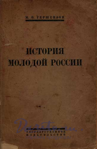 Антикварная книга «История молодой России»