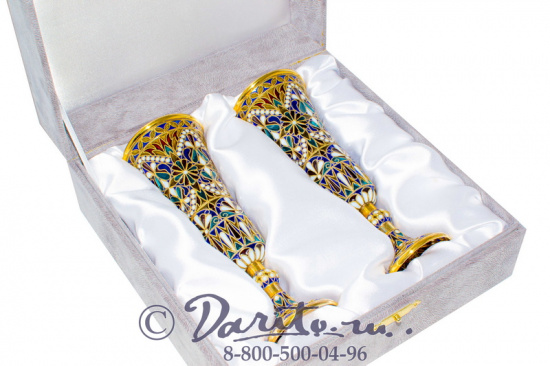 Подарочные бокалы «Тюльпан»