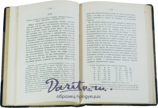 Чехов А. П., Антикварная книга «Остров Сахалин»