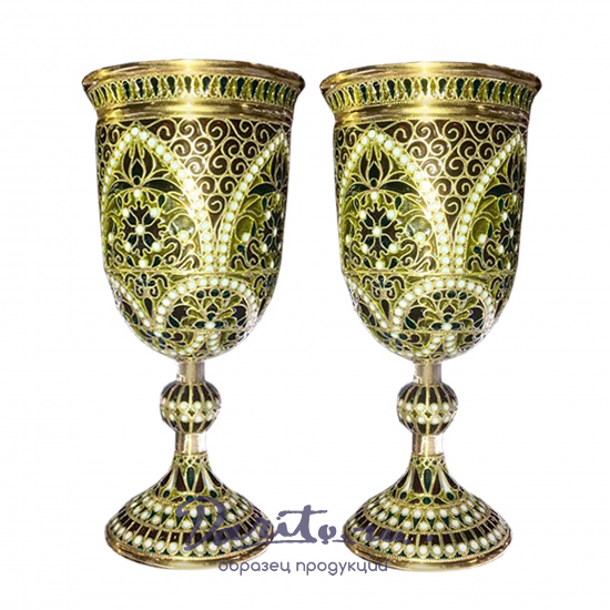 Набор из двух бокалов «Желтый Тюльпан»