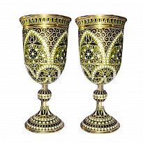 Набор из двух бокалов «Желтый Тюльпан»