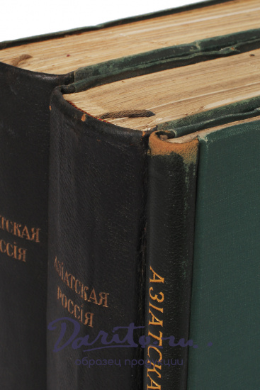 Антикварная книга «Азиатская Россия»