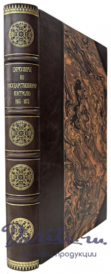 Сборник циркуляров, изданных по государственному контролю в 1865 - 1873 г. (Антикварная книга 1874 г.)