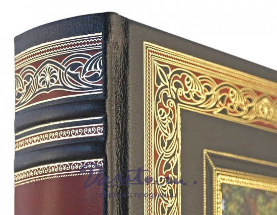 Подарочное издание. Еврейские сказки в кожаном переплете с тиснением