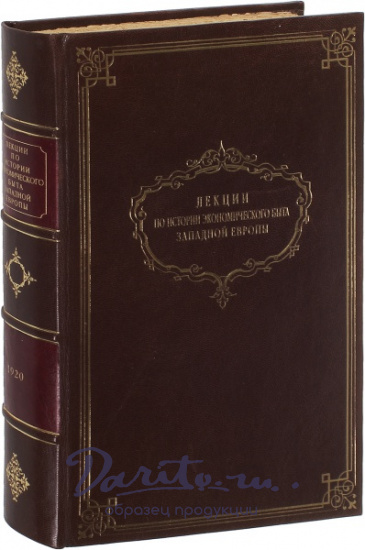 Антикварная книга «Лекции по истории экономического быта Западной Европы»