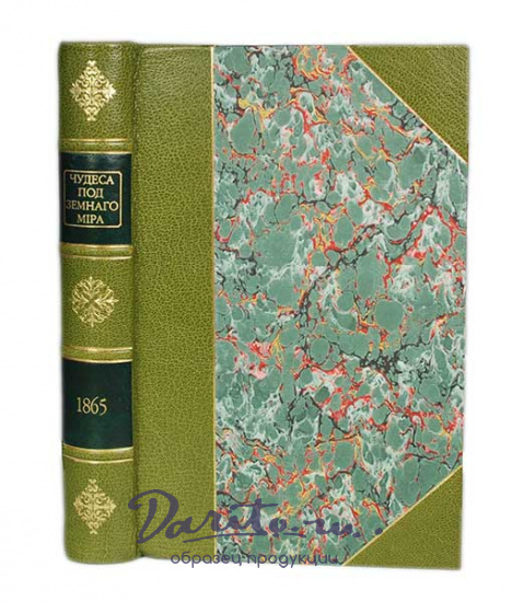 Антикварная книга «Чудеса подземного мира»